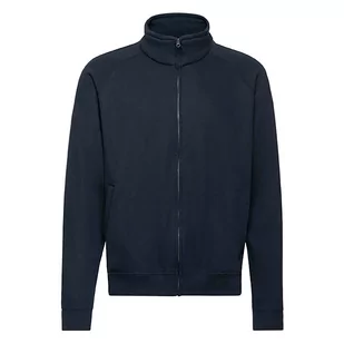 Bluza męska rozpinana Sweat Jacket Fruit of the Loom - Ciemnogranatowy S - Bluzy męskie - miniaturka - grafika 1