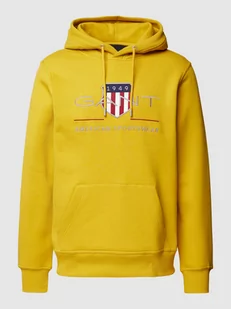 Bluza z kapturem i kieszenią kangurką - Bluzy męskie - miniaturka - grafika 1