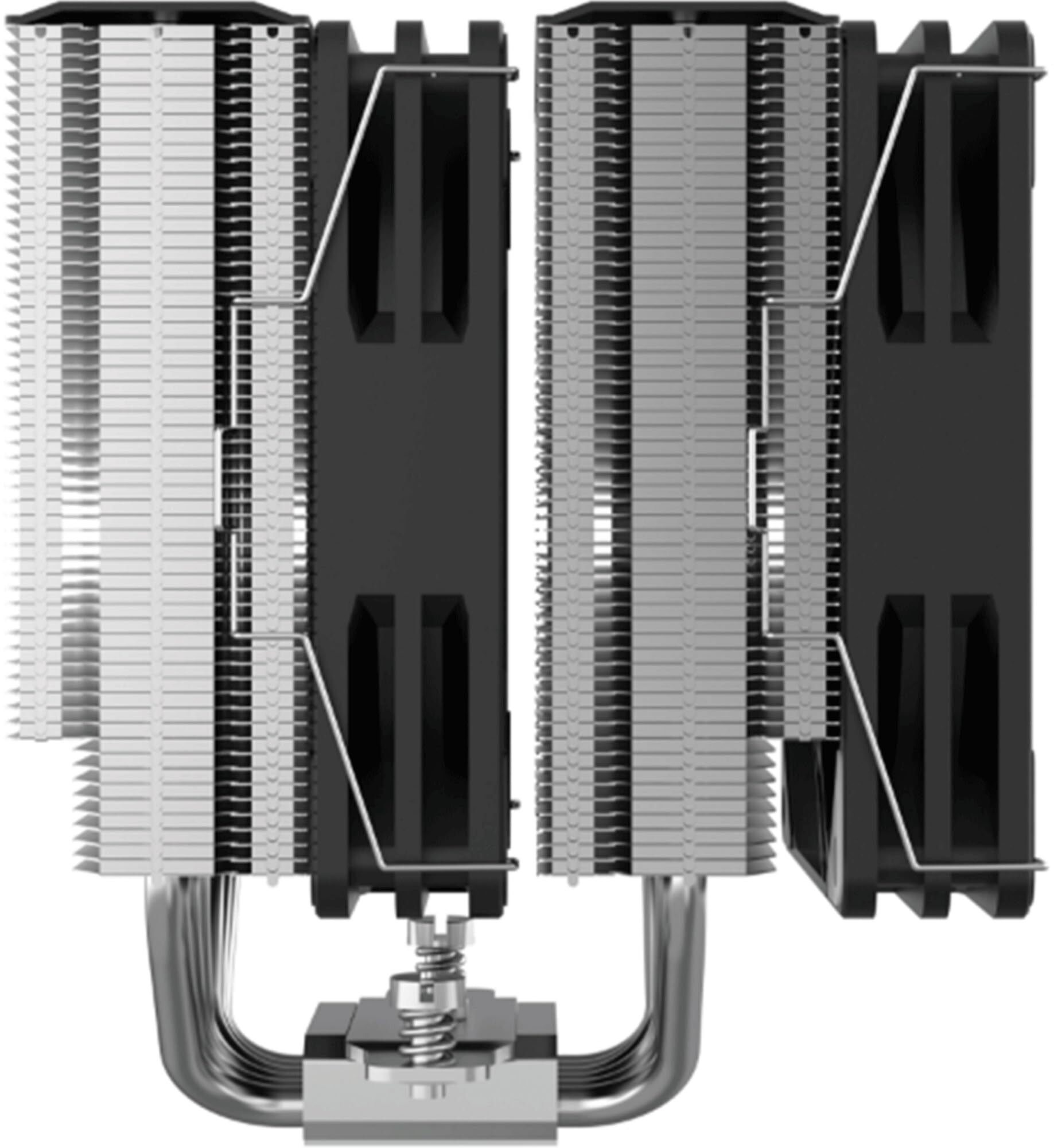 Chłodzenie CPU SilentWare Silentware Titan Performance, CPU cooler black/silver, 120 mm