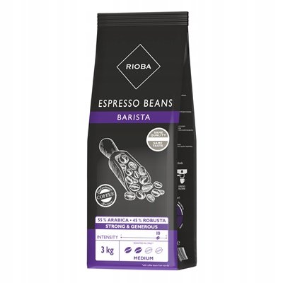 Kawa ziarnista Espresso Rioba Silver 3kg