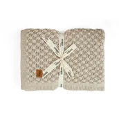 Koce - Koc marmurkowy Blanked Sand 130x170 - miniaturka - grafika 1