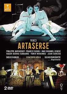 VINCI ARTASERSE Jaroussky Philippe Max Emanuel Cencic Franco Fagioli Valer Barna-sabadus Yuriy Mynenko Juan Sancho Concerto Koln Diego Fasolis Płyta DVD) Dostawa Gratis szczegóły zobacz - Muzyka klasyczna - miniaturka - grafika 2