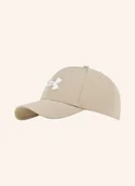 Czapki damskie - Under Armour Czapka Ua Blitzing beige - miniaturka - grafika 1