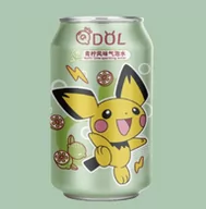 Napoje gazowane - QDOL Napój Pokemon Pichu Kaffir Lime 330ml - miniaturka - grafika 1