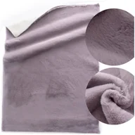 Dywaniki łazienkowe - Dywan 40x60 Miękki Pluszowy Futerkowy do Sypialni Łazienki Rabbit 112 - miniaturka - grafika 1