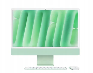 iMac 24" 4.5K Apple M4 10C CPU 10C GPU 16GB 256GB Green SK - Zestawy komputerowe - miniaturka - grafika 1