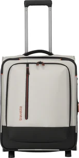 Walizka kabinowa Travelite CrossLite 5.0 2K 54 cm Beżowa - Walizki - miniaturka - grafika 1