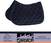 Akcesoria jeździeckie - Eskadron Potnik VELVET CRYSTAL Classic Sports S/S 22 - navy - miniaturka - grafika 1