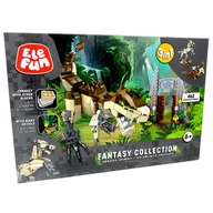 Klocki - Elefun Fantasy Collection 3w1 Niesamowite Zwierzęta Klocki 462el. - miniaturka - grafika 1
