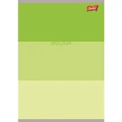 Zeszyty szkolne - Unipap zeszyt okładka laminowana A5, 60 kartek, krata, biologia ze ściągą COLOR STRIPES - miniaturka - grafika 1