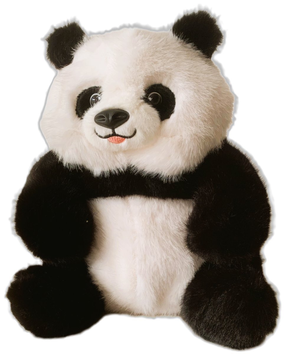 Pluszowa Czarno Biała Panda z wyjątkowo puszystego pluszu 35cm