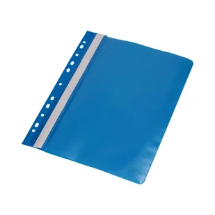 PANTA PLAST Skoroszyt miękki/perforac A4/PP niebieski PantaPlast 413-003 - Teczki i skoroszyty - miniaturka - grafika 2