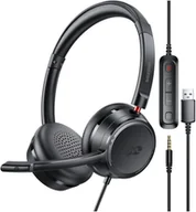 Słuchawki - MOZOS KL201 czarny - miniaturka - grafika 1