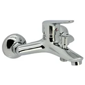 Baterie wannowe i prysznicowe - Liveno Bateria wannowa Alfa chrom - miniaturka - grafika 1