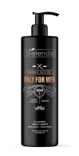 BIELENDA Bielenda Only for Men Barber Edition Żel do mycia twarzy i zarostu odświeżająco-oczyszczający 190g 131678 - Żele do mycia twarzy - miniaturka - grafika 1