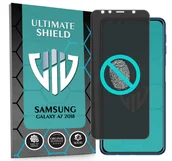 Szkła hartowane na telefon - NAJLEPSZE SZKŁO 5D PEŁNE DO SAMSUNG GALAXY A7 2018 NIETŁUKĄCE ORYGINAŁ - miniaturka - grafika 1