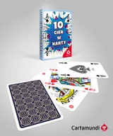 Gry karciane - Cartamundi 10 Gier Karcianych - miniaturka - grafika 1