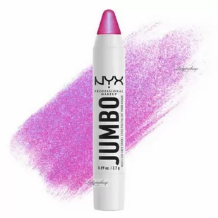 NYX Professional Makeup - JUMBO - MULTI-USE FACE STICK - Wielofunkcyjny rozświetlacz w sztyfcie - 2,7 g - JHS04 BLUBERRY MUFFIN - Rozświetlacze do twarzy i ciała - miniaturka - grafika 1