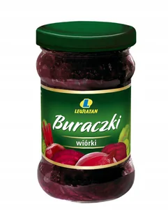 Lewiatan Buraczki Wiórki 290g - Marynowane z Naturalnych Buraków - Pasztet i przetwory mięsne - miniaturka - grafika 1