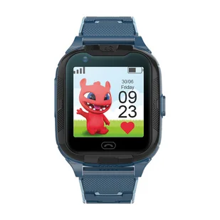 Maxlife 4G MXKW-350 GPS WiFi Niebieski - Smartwatch - miniaturka - grafika 1
