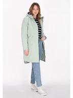 Kurtki damskie - Schmuddelwedda Parka w kolorze miętowym - miniaturka - grafika 1