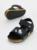 Buciki dla niemowląt - Reserved - Sandały na rzepy Pochacco - czarny - miniaturka - grafika 1