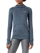 Bluzy damskie - Salewa Puez Dry W HDY sweter damski i bluzy, Malta Melange, 42/36 - miniaturka - grafika 1