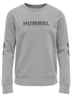 Bluzy damskie - Hummel Bluza "Legacy" w kolorze szarym - miniaturka - grafika 1