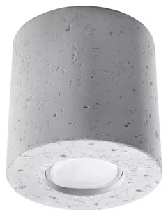 Sollux Lighting Nowoczesna Lampa Sufitowa Plafon ORBIS Beton Loftowe Oświetlenie SL.0488 - Lampy sufitowe - miniaturka - grafika 1
