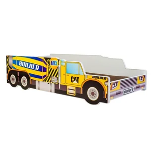 Łożko pojedyncze Betoniarka 140x70 z materacem - Łóżka dla dzieci i młodzieży - miniaturka - grafika 1