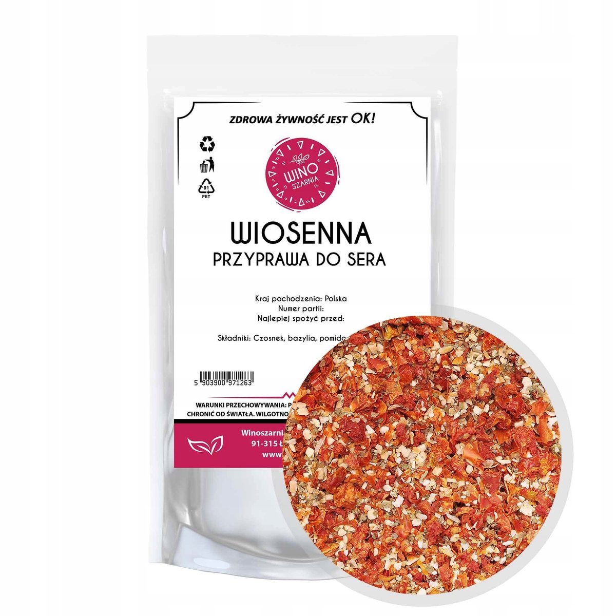 Mieszanka przypraw do sera - Wiosenna 100g