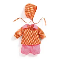 Zabawki interaktywne dla dzieci - Komplet ubrań 3 elementy PETIT PAN & POMEA DJ07756 - miniaturka - grafika 1