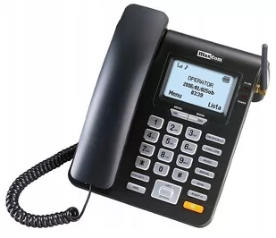 Telefon stacjonarny Maxcom MM28 DHS - Telefony stacjonarne - miniaturka - grafika 1