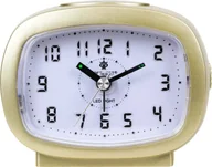 Zegary - Perfect Budzik Perfect BB09007 złoty 9,2 cm podświetlenie drzemka . - miniaturka - grafika 1