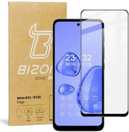 Szkła hartowane na telefon - Bizon Szkło hartowane Glass Edge do Motorola Moto E32 / E32s, czarne - miniaturka - grafika 1
