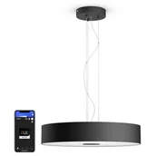Systemy inteligentnych domów - Philips Hue Philips Hue White ambiance Lampa wisząca Fair czarna - miniaturka - grafika 1