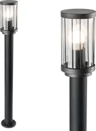 Lampy ogrodowe - Polux Lampa ogrodowa FIORD słupek 80cm czarna E27 312327 Polux - miniaturka - grafika 1
