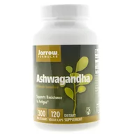 Przeziębienie i grypa - Jarrow Formulas Ashwagandha JARROW FORMULAS, 300 mg, 120 kapsułek - miniaturka - grafika 1