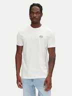 Koszulki męskie - Armani Exchange T-Shirt XM000558 AF10358 U0009 Biały Regular Fit - miniaturka - grafika 1