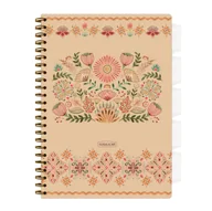 Zeszyty szkolne - Kołozeszyt A4 linia 80k. Floral Scape - miniaturka - grafika 1