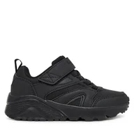 Buty dla chłopców - Sneakersy Skechers Uno Lite 403640L BBK Czarny - miniaturka - grafika 1