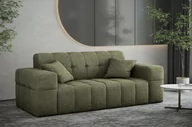 Sofy i kanapy - Sofa Dwuosobowa Nimes Tkanina Perfect Harmony Zielony - miniaturka - grafika 1