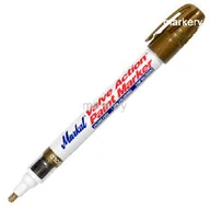 Markery permanentne - Marker przemysłowy, Markal Valve Action Paint, złoty - miniaturka - grafika 1