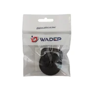 Korki do umywalek - Korek uniwersalny z uchwytem fi 45,5 mm czarny - miniaturka - grafika 1