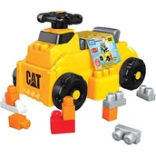 Jeździki dla dzieci - Mega Bloks MEGA CAT Jeździk z klockami Zabawka do jeżdżenia dla dzieci HDJ29 HDJ29 - miniaturka - grafika 1