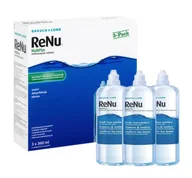 Płyny do soczewek kontaktowych - BAUSCH & LOMB RENU MULTIPLUS WIELOFUNKCYJNY PŁYN DEZYNFEKUJĄCY DO SOCZEWEK KONTAKTOWYCH 3x360ML - miniaturka - grafika 1