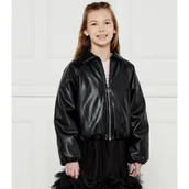 Kurtki i płaszcze dla dziewczynek - Guess Kurtka bomber | Regular Fit - miniaturka - grafika 1