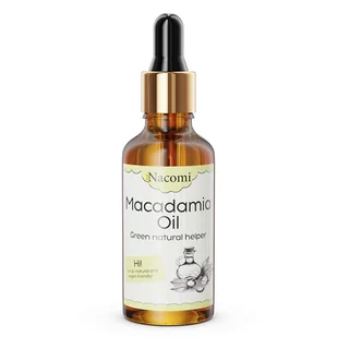 Nacomi Macadamia Oil olej macadamia z pipetą 50ml - Olejki do ciała i włosów - miniaturka - grafika 1