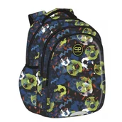 Plecaki szkolne i tornistry - Coolpack Jerry Plecak Szkolny Młodzieżowy Football Blue 3-komorowy - miniaturka - grafika 1