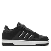 Sneakersy męskie - Sneakersy adidas Rapid Court Low JP5247 Czarny - miniaturka - grafika 1